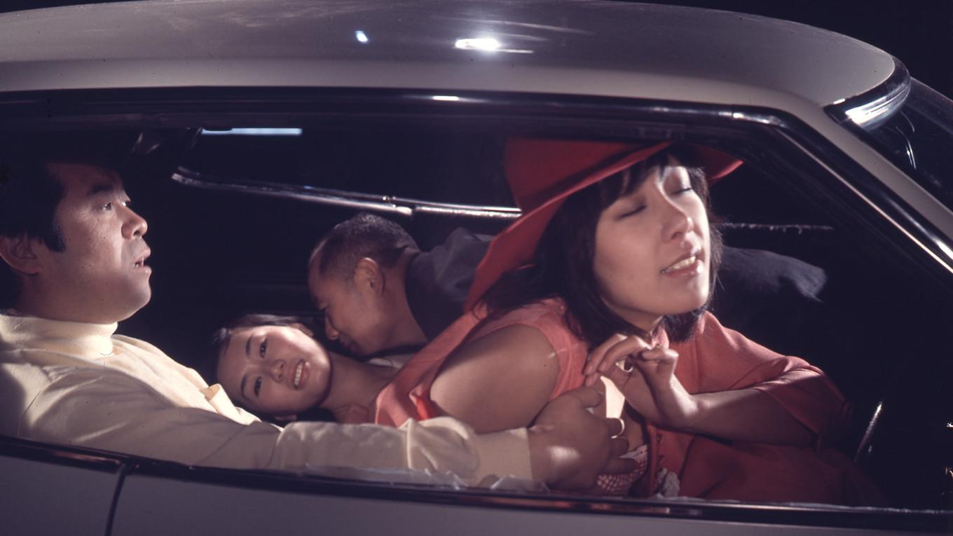 Sex Highway: Woman's Parking Lot 1974 movie scene