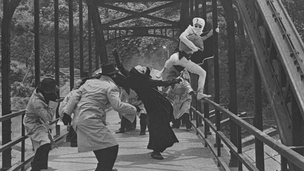 Moonlight Mask 1958 movie scene