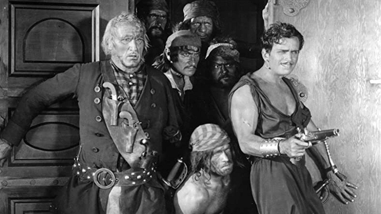 The Black Pirate 1926 movie scene