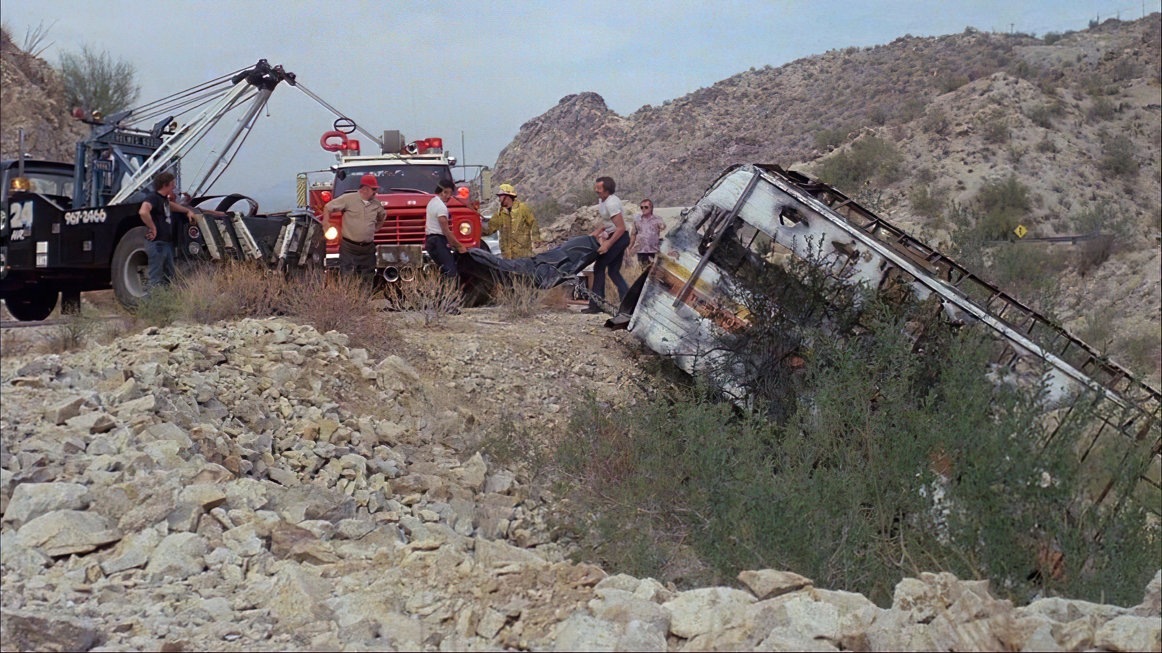 Death Valley 1982 movie scene