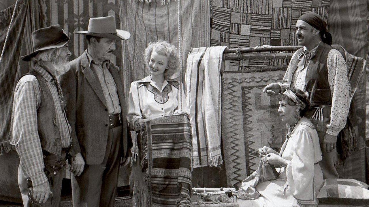Along the Navajo Trail 1945 movie scene