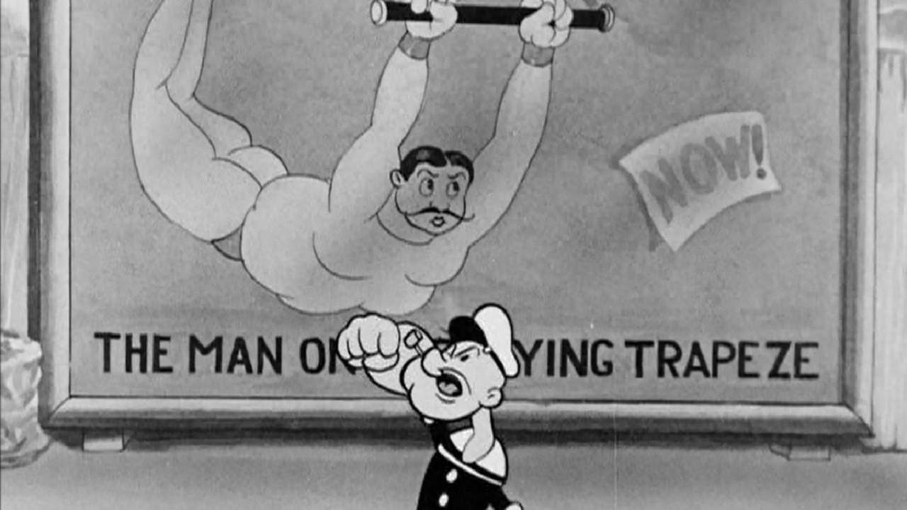 The Man on the Flying Trapeze 1934 movie scene