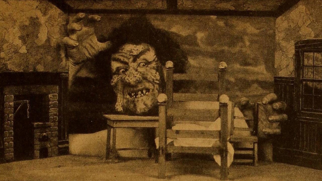 The Haunted Hotel 1907 movie scene