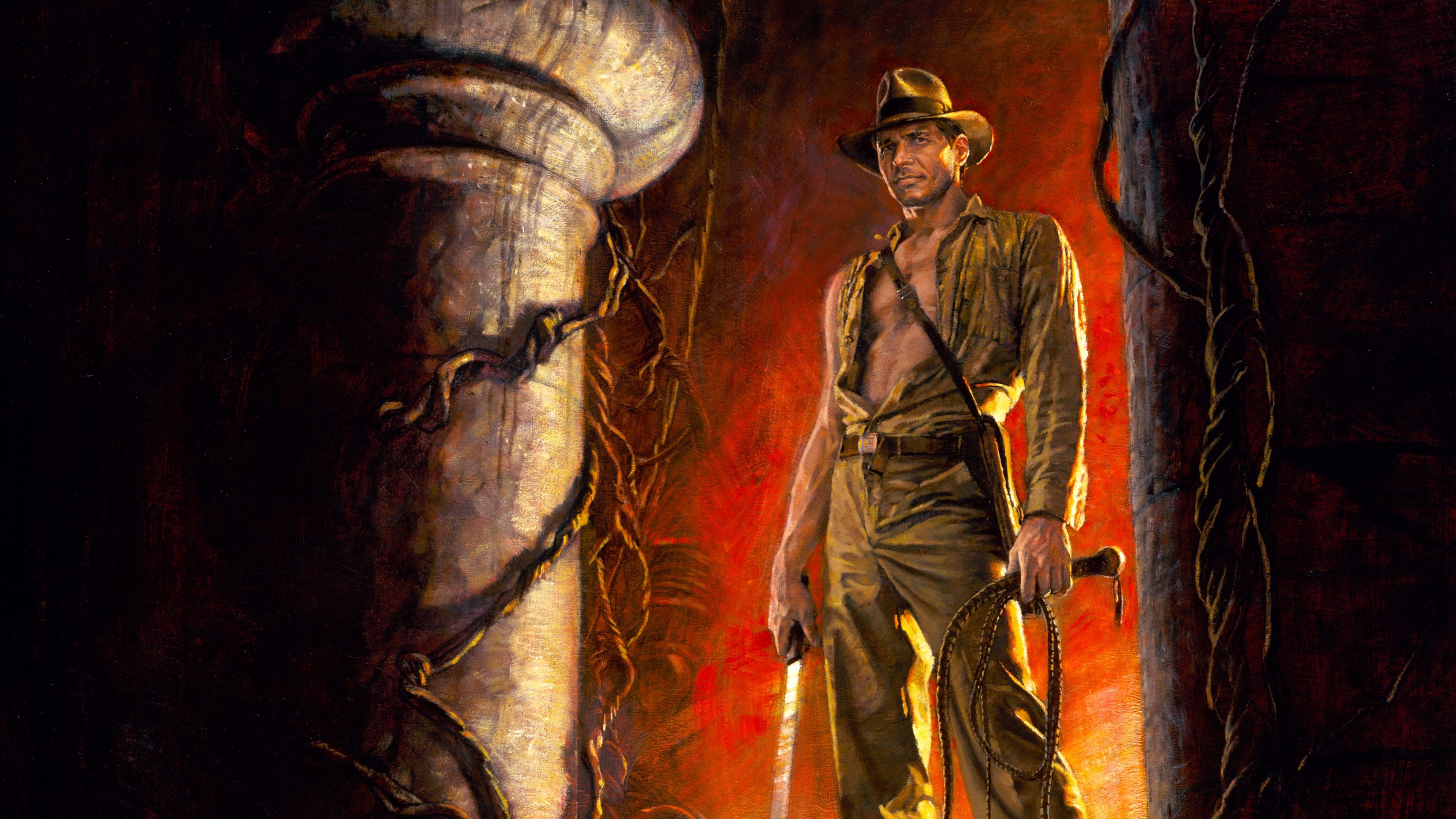 Indiana Jones and the Temple of Doom 1984 movie scene