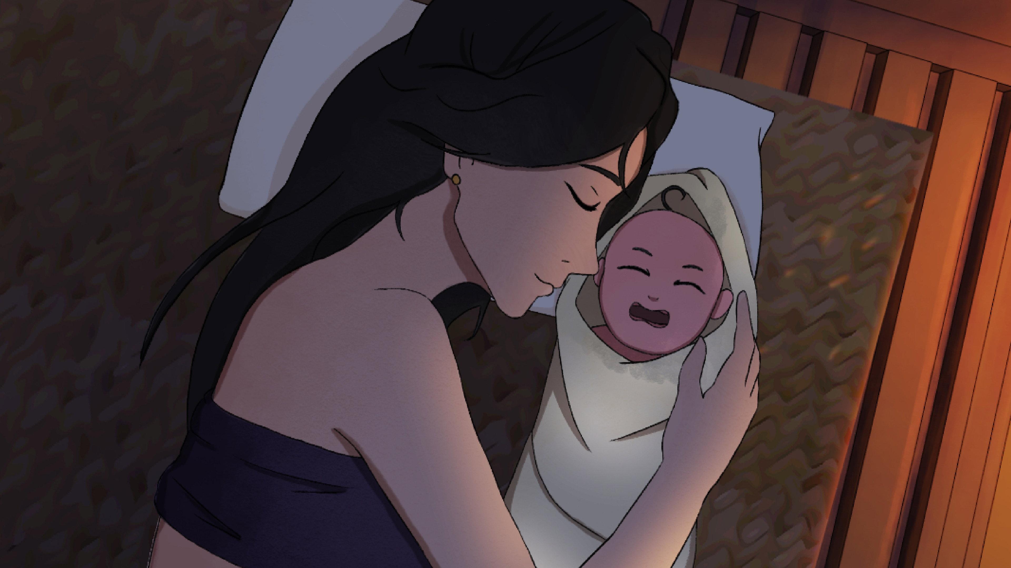 Teav's Mother 2023 movie scene