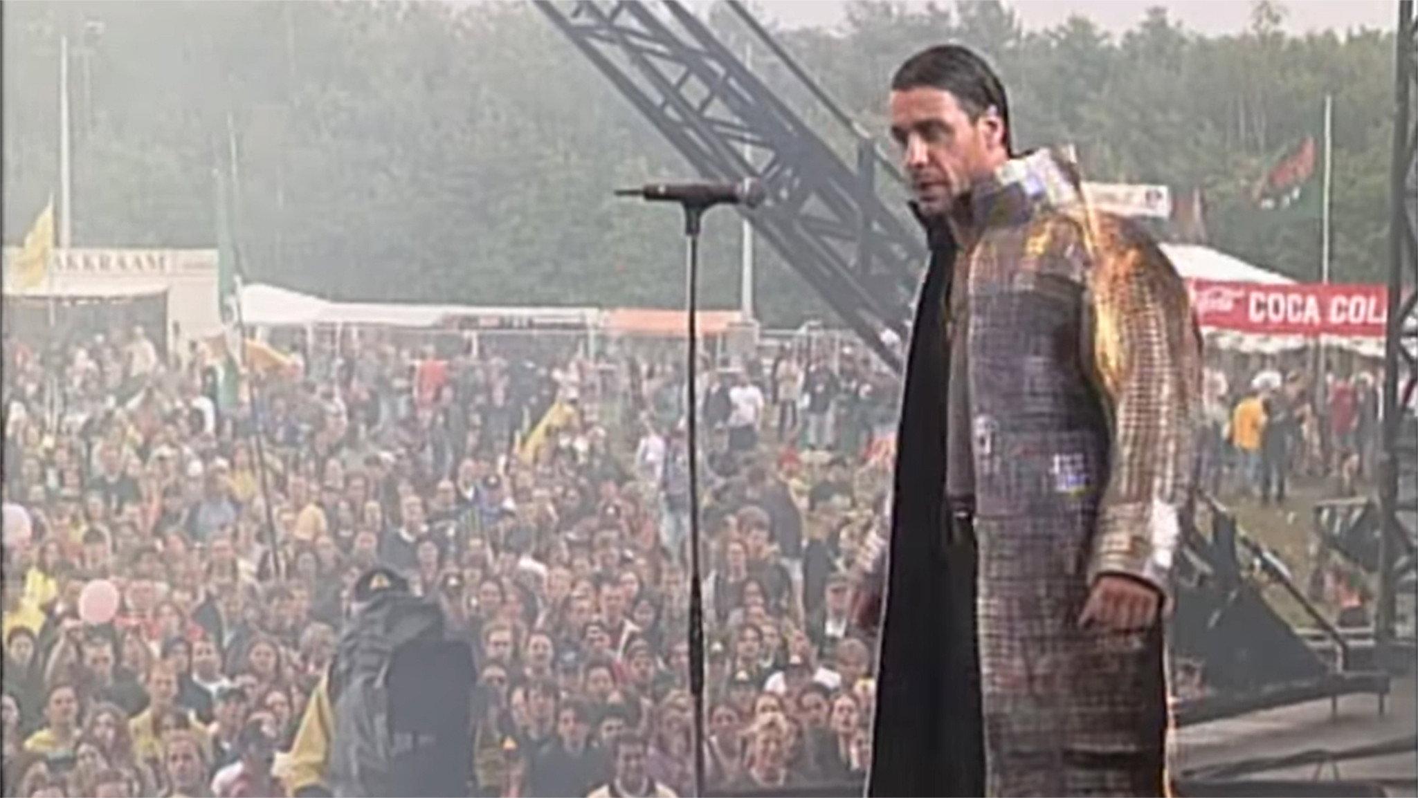 Rammstein - Live at Pinkpop 1997 2001 movie scene