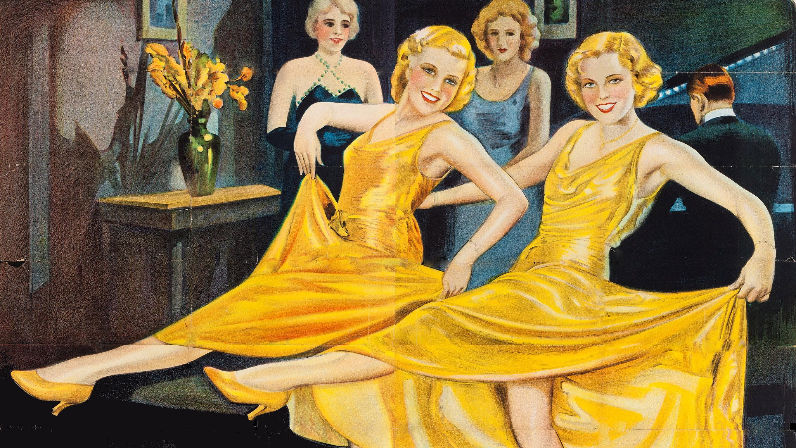 A Scarlet Week-End 1932 movie scene