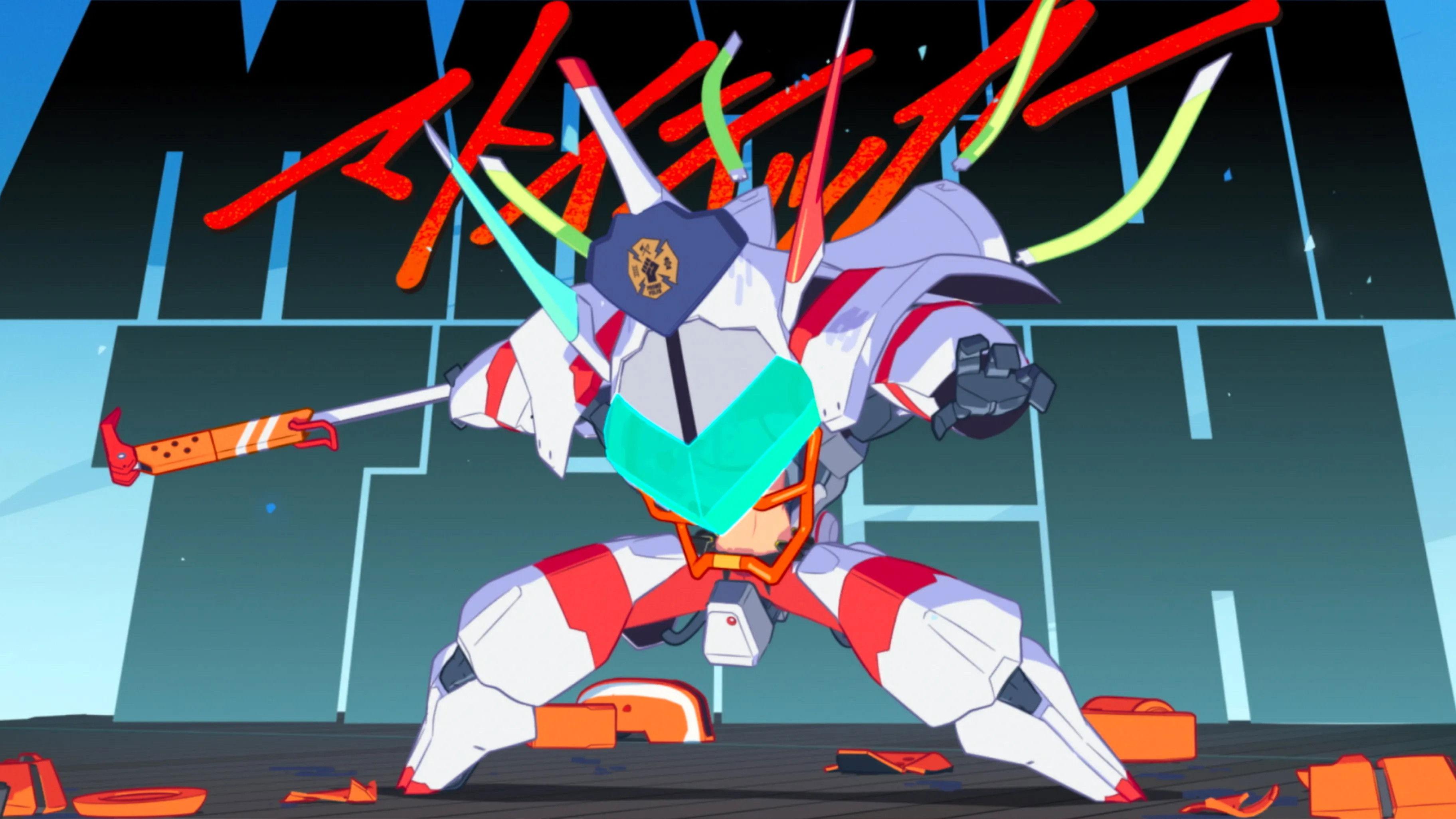 Promare 2019 movie scene