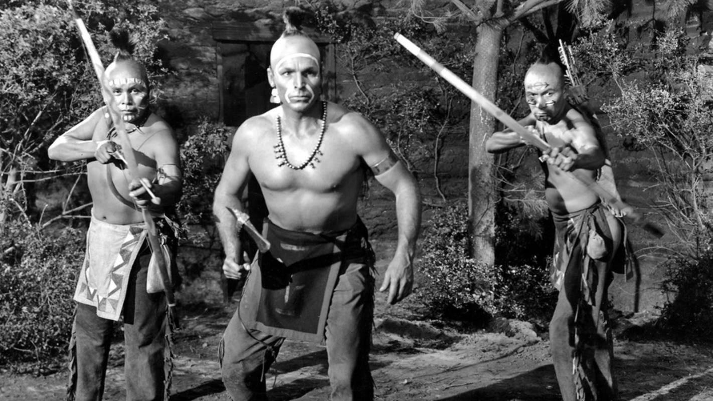 Last of the Redmen 1947 movie scene