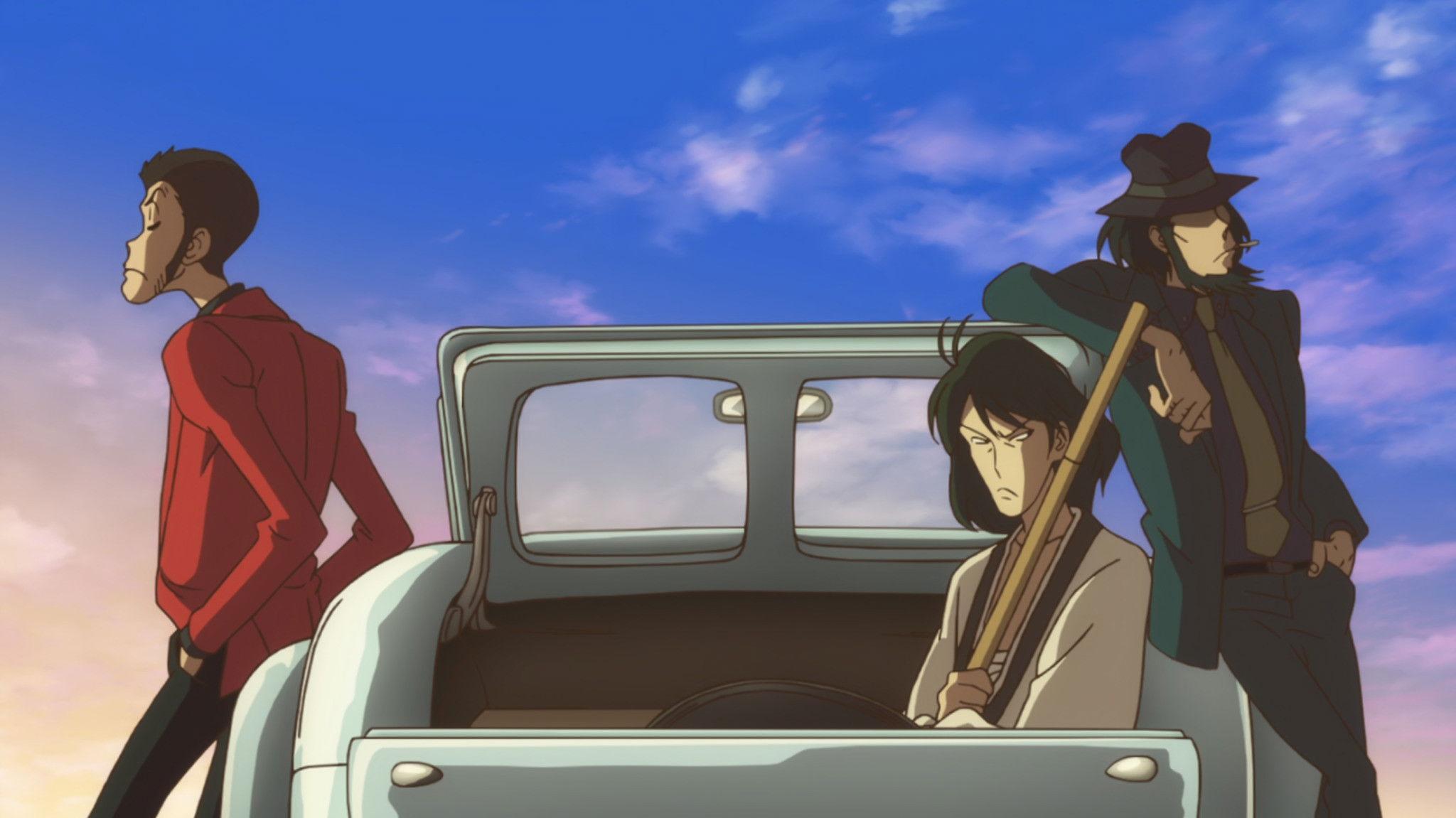 Lupin the Third: Prison of the Past 2019 movie scene