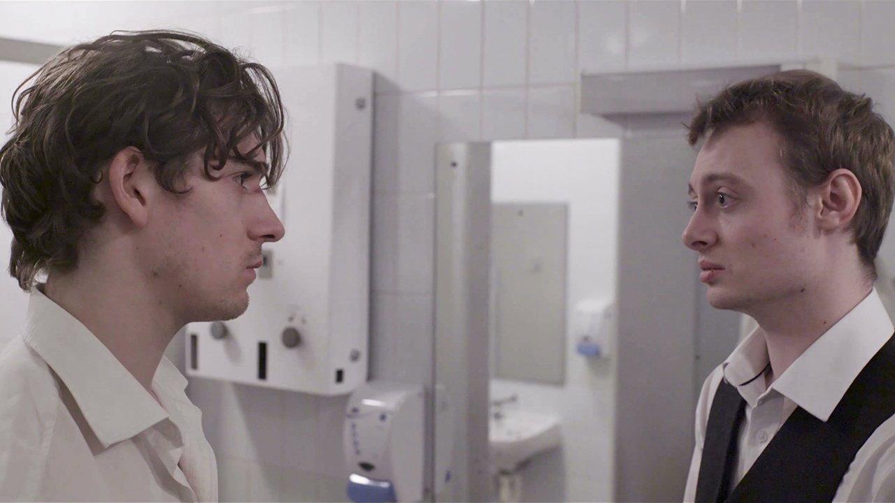 Scene from the Men's Toilets at a Ceilidh 2019 movie scene