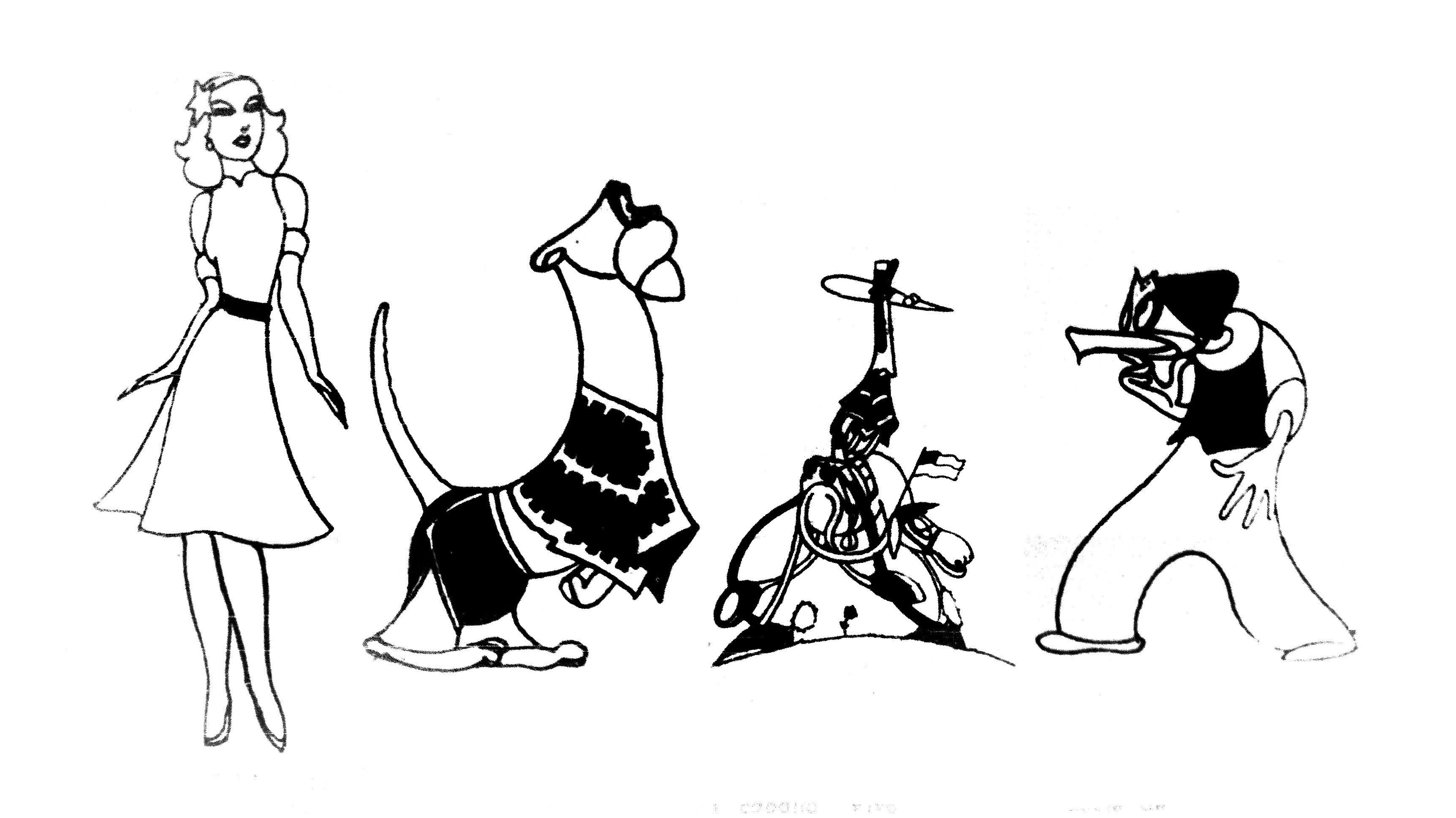 15 Thousand Drawings 1942 movie scene
