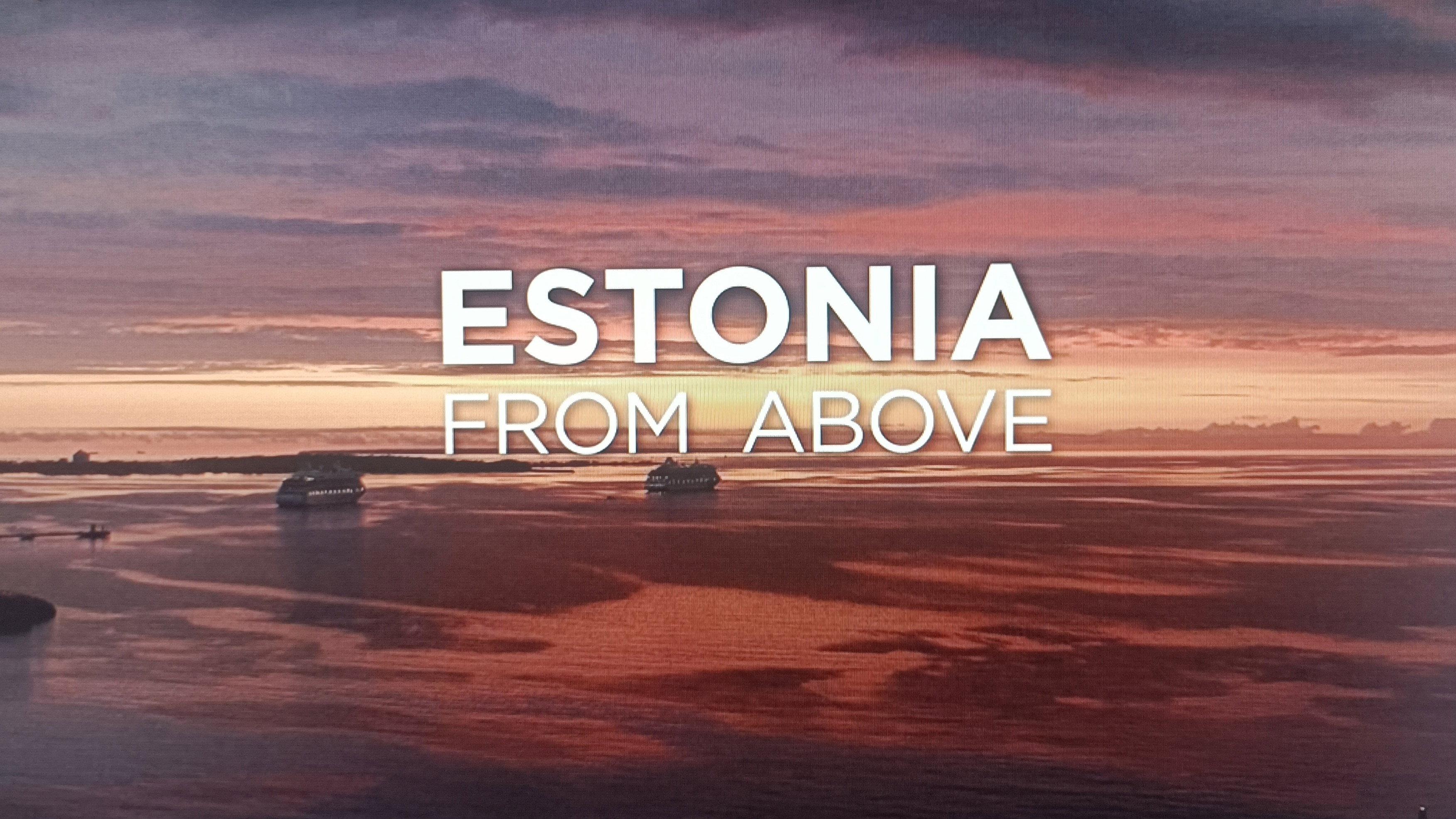 Estonia from above 2023 movie scene