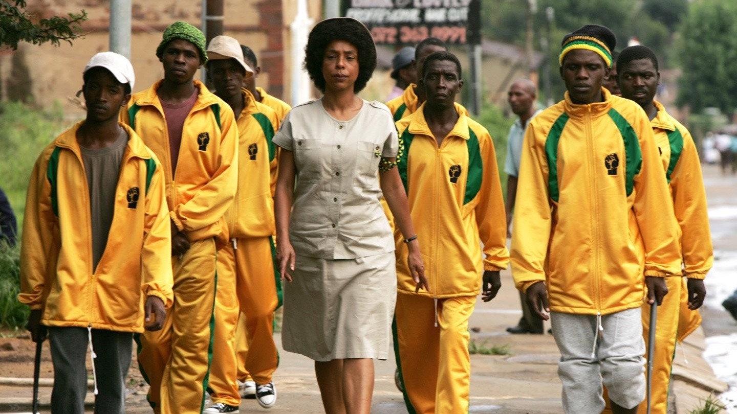 Mrs Mandela 2010 movie scene
