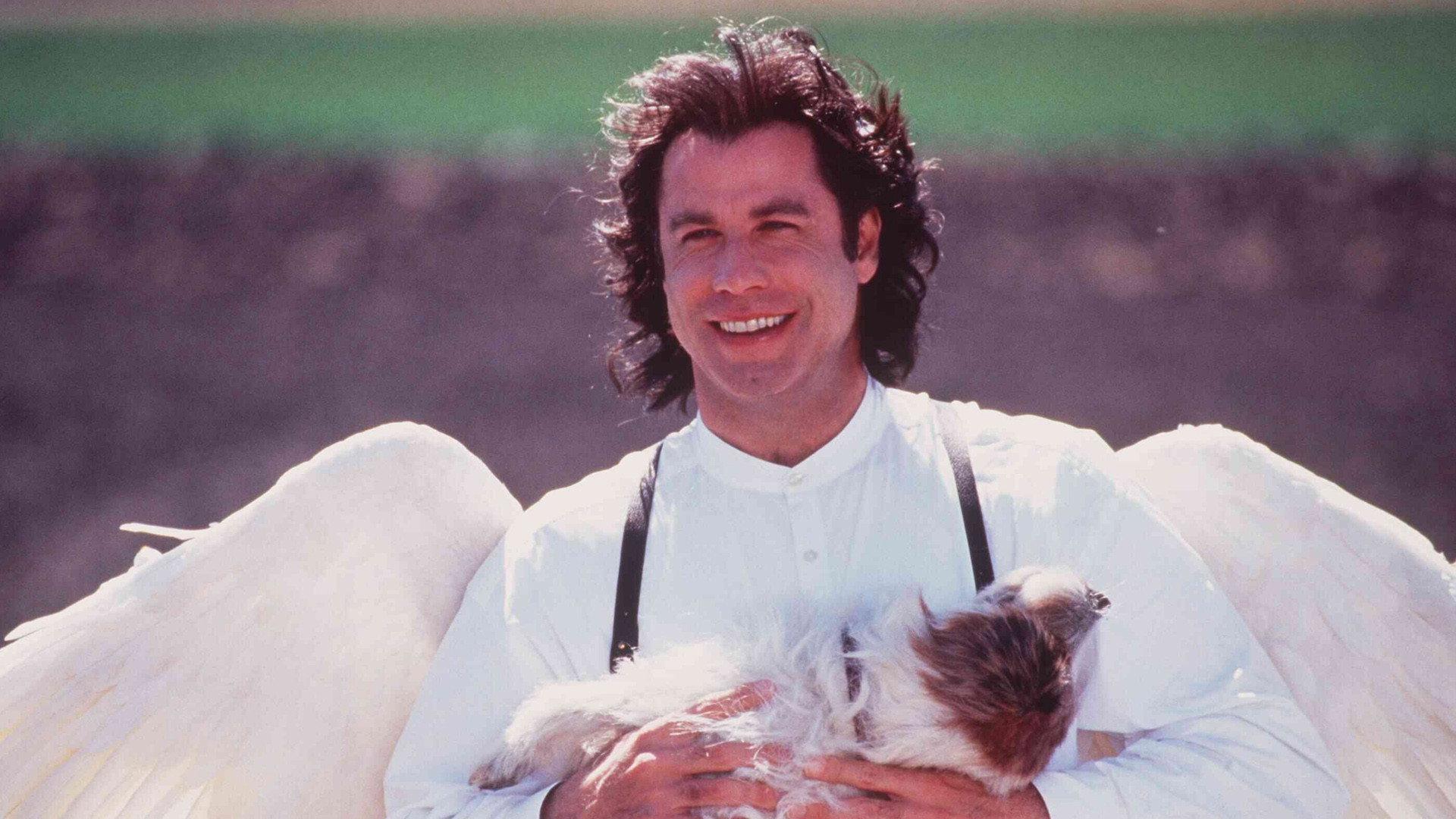 Michael 1996 movie scene