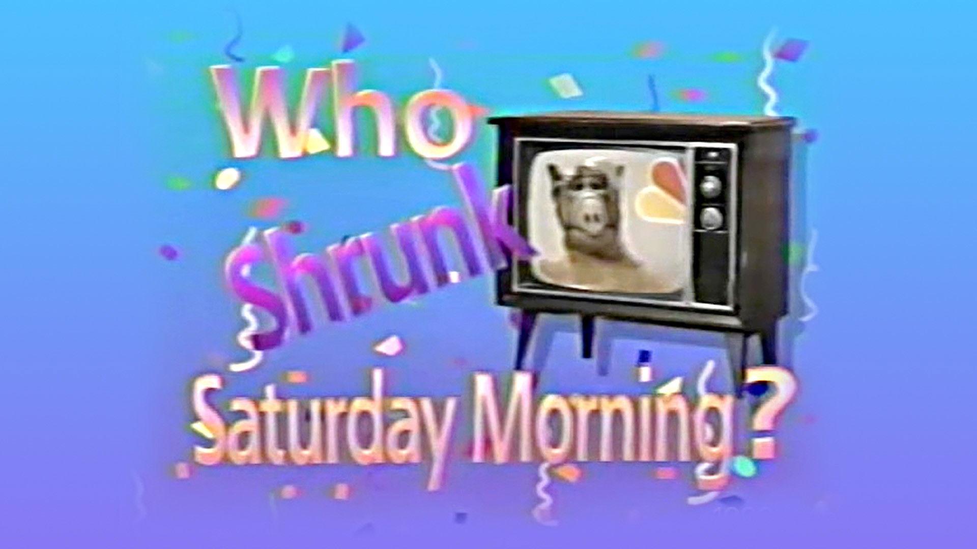 Who Shrunk Saturday Morning? 1989 movie scene