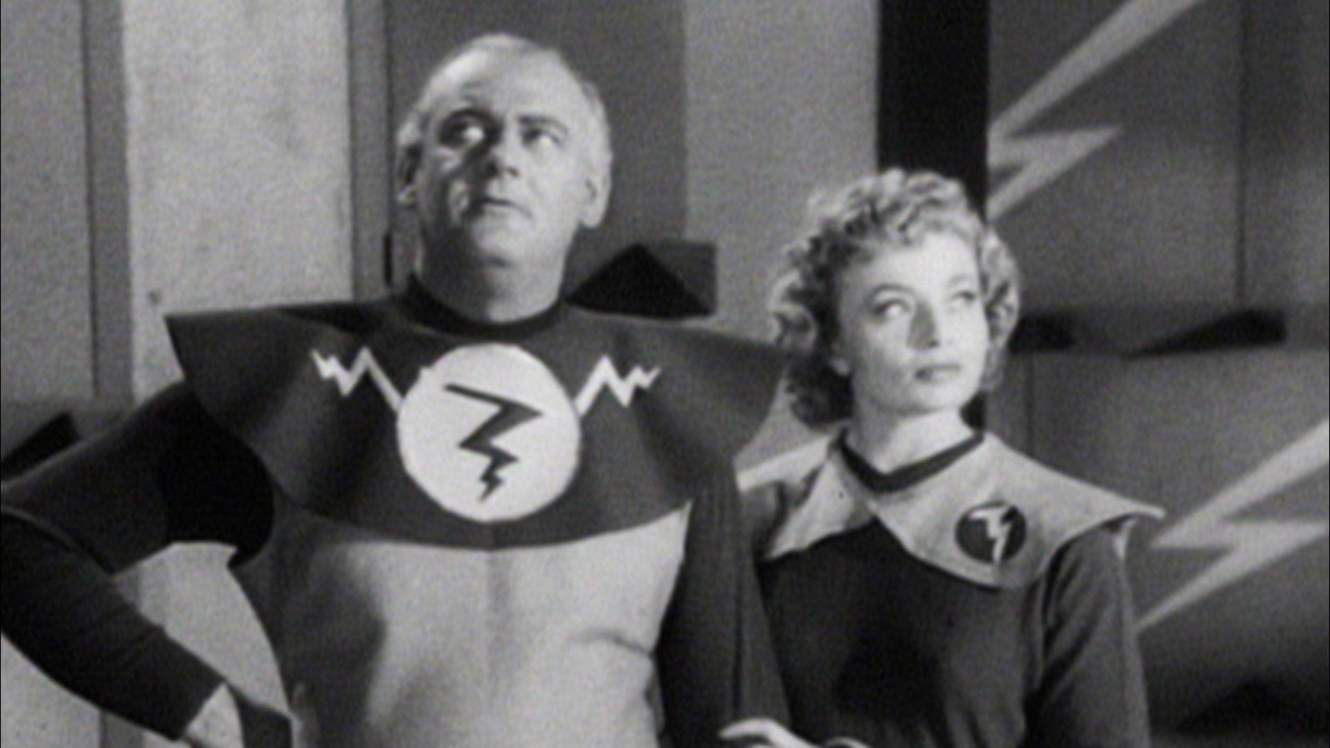 Crash of Moons 1954 movie scene