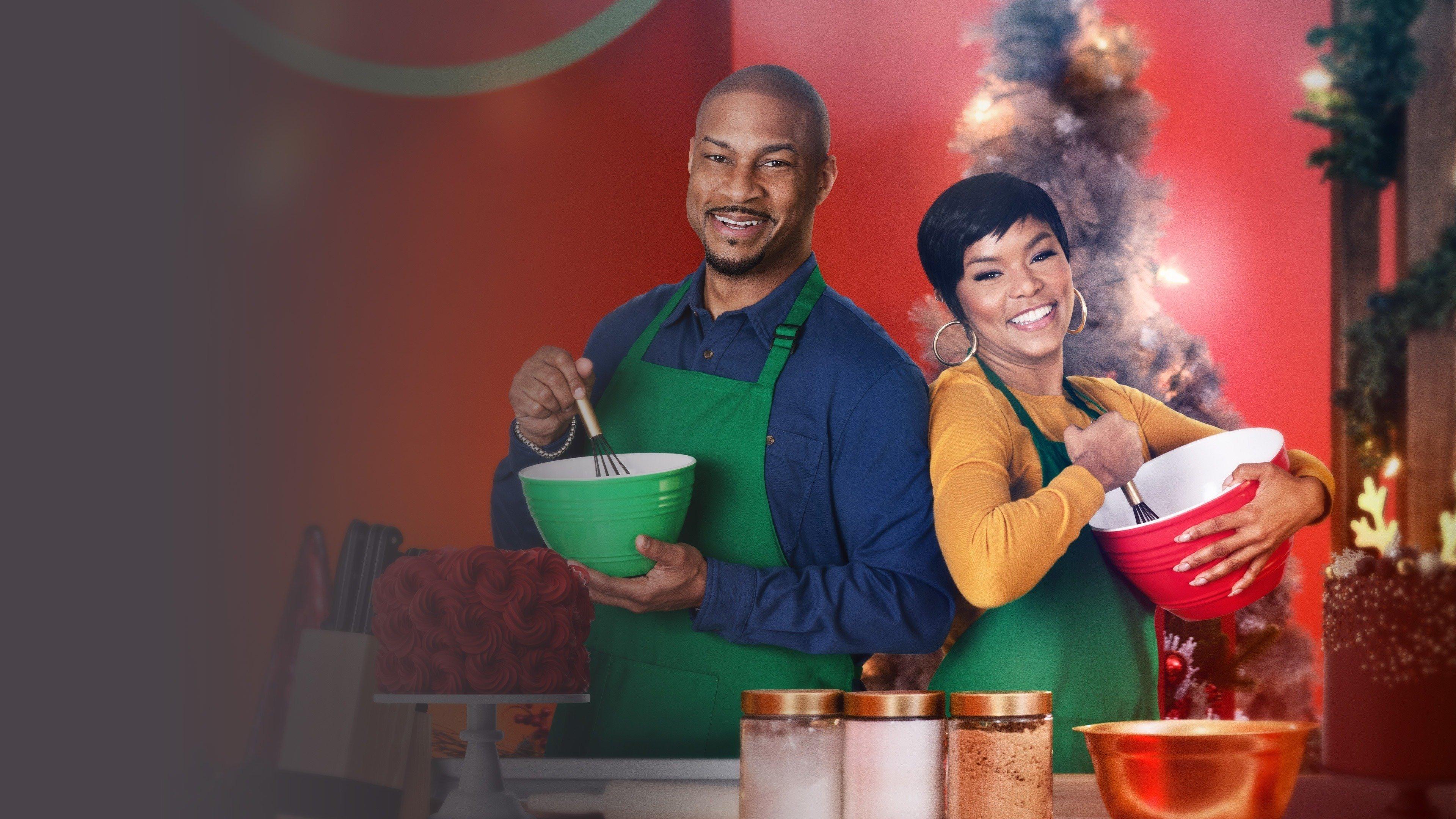 The Great Holiday Bake War 2022 movie scene