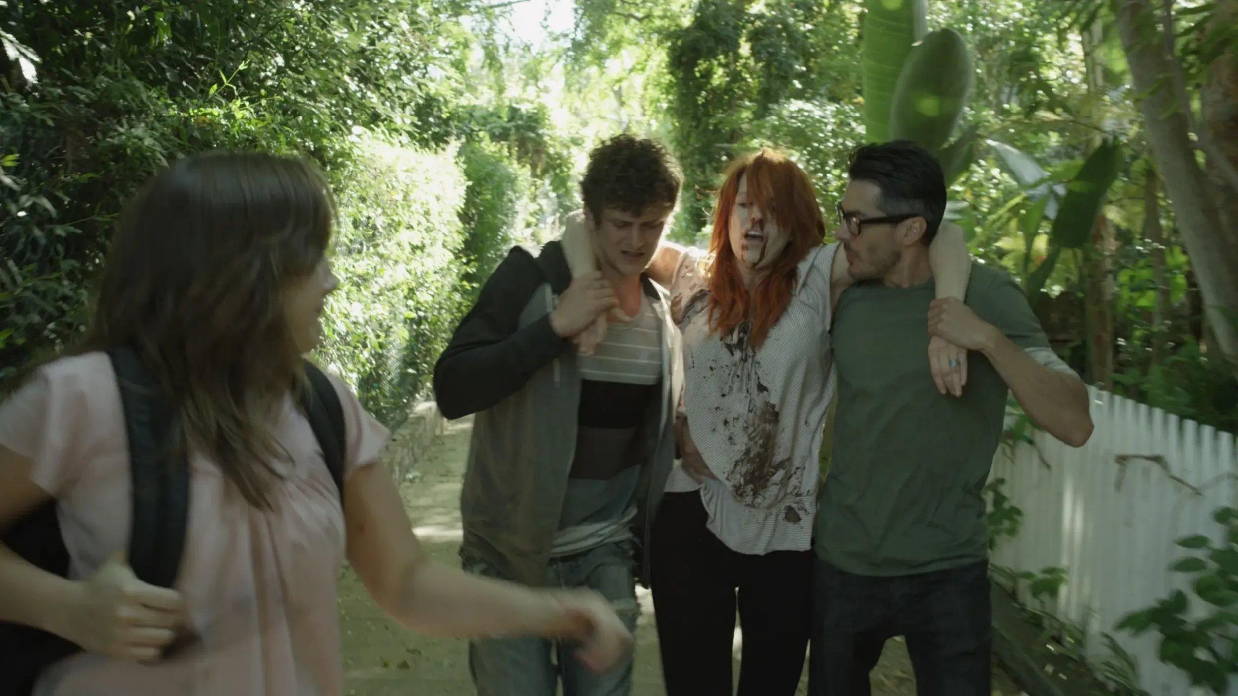 Disaster L.A.: The Last Zombie Apocalypse Begins Here 2014 movie scene