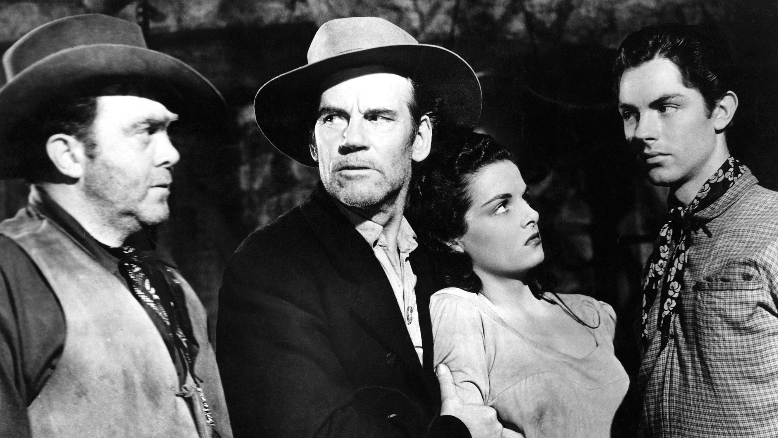 The Outlaw 1943 movie scene