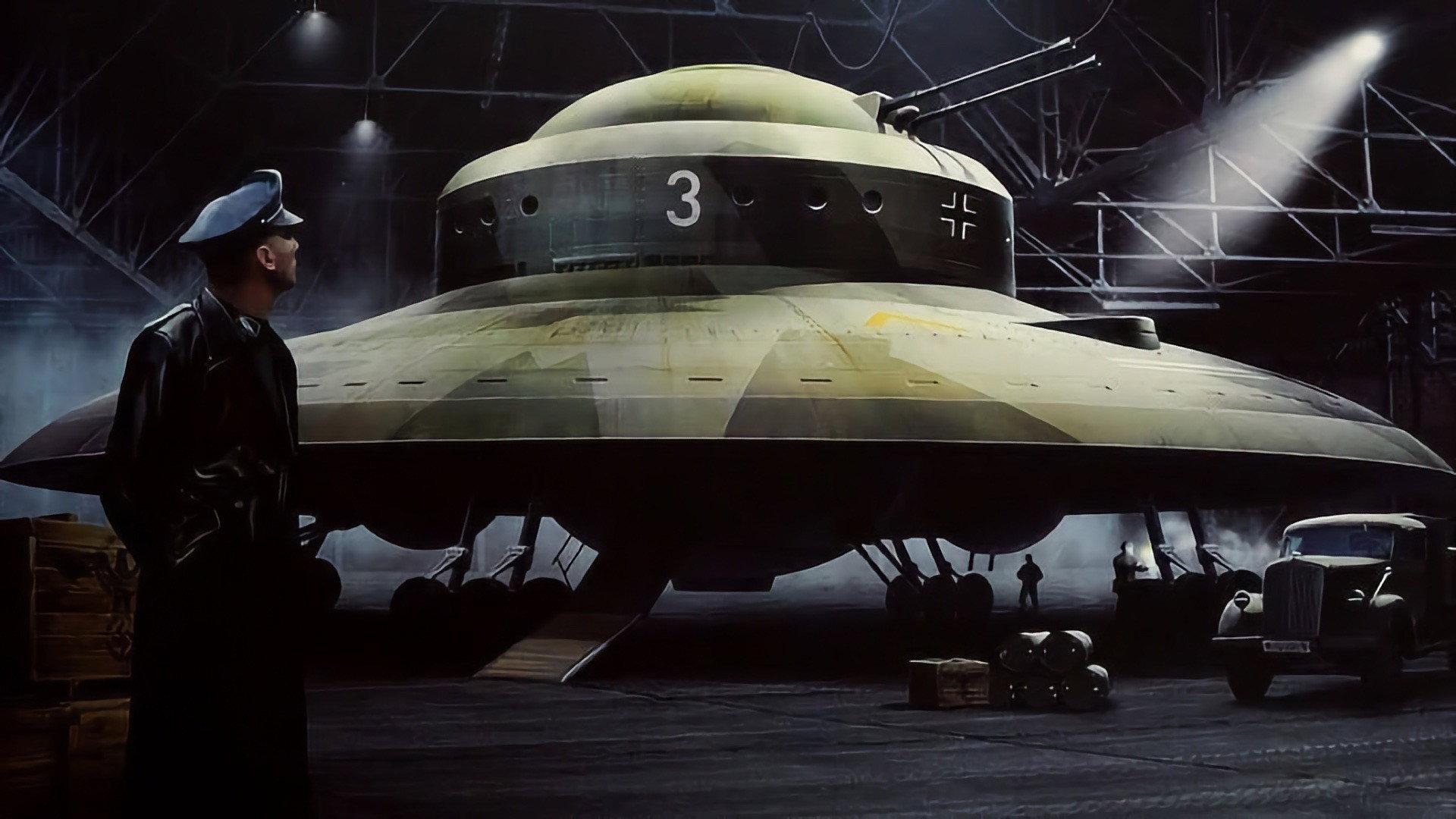Nazi UFO Conspiracy 2008 movie scene