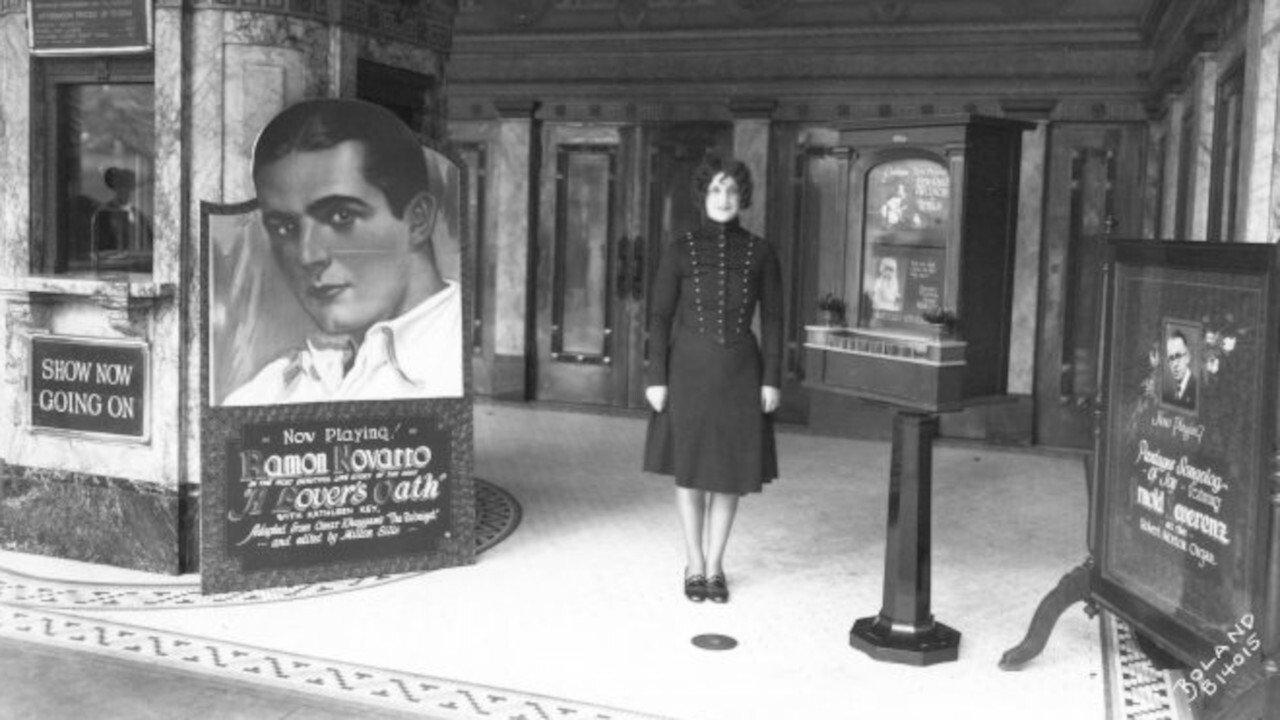A Lover's Oath 1925 movie scene
