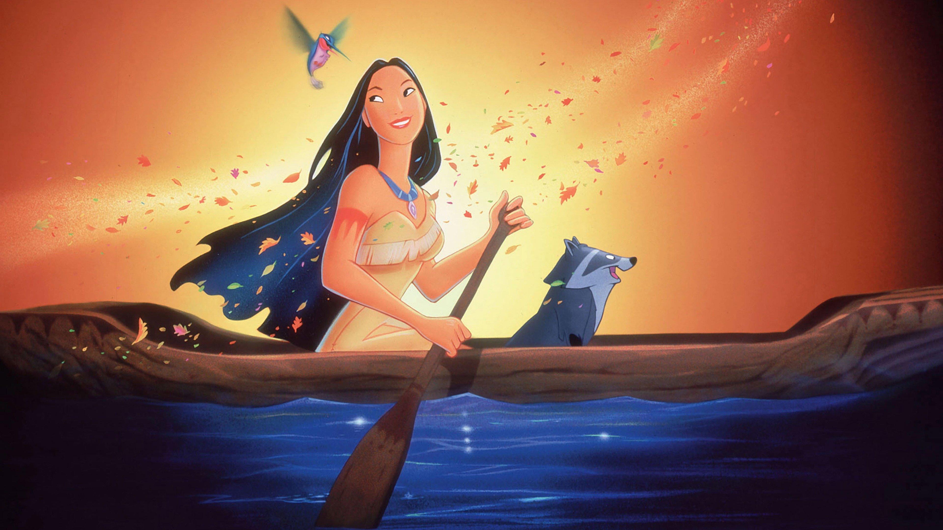 Pocahontas 1995 movie scene