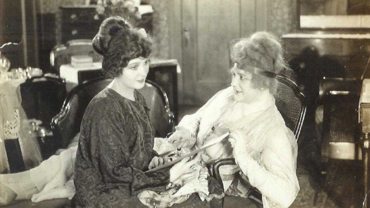 The Widow's Might 1918 movie scene