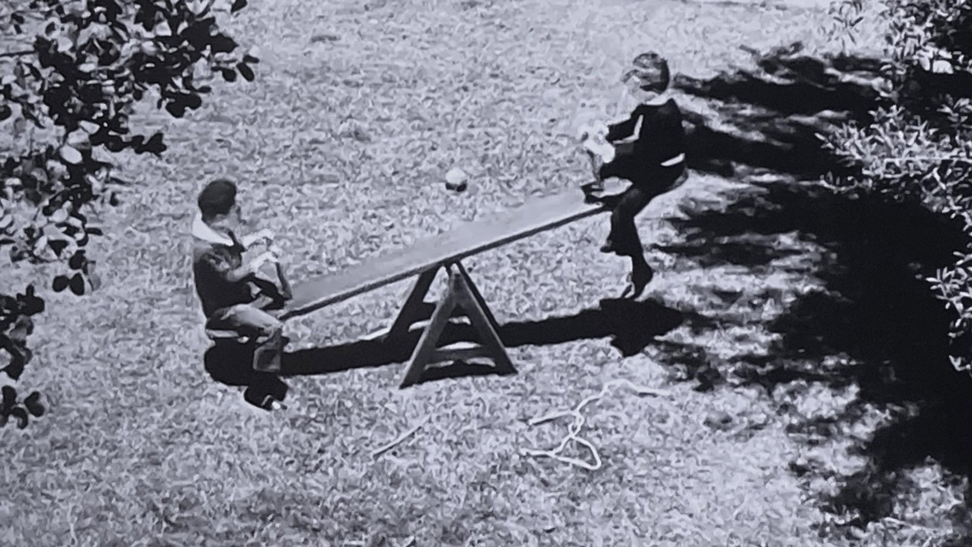 The Seesaw and the Shoes 1945 movie scene