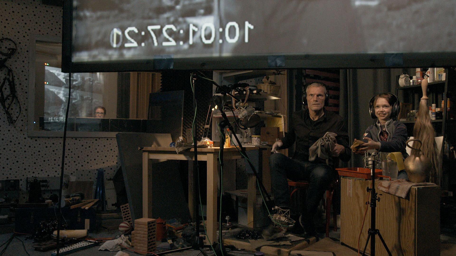 Heidi at the Foley Maker 2016 movie scene