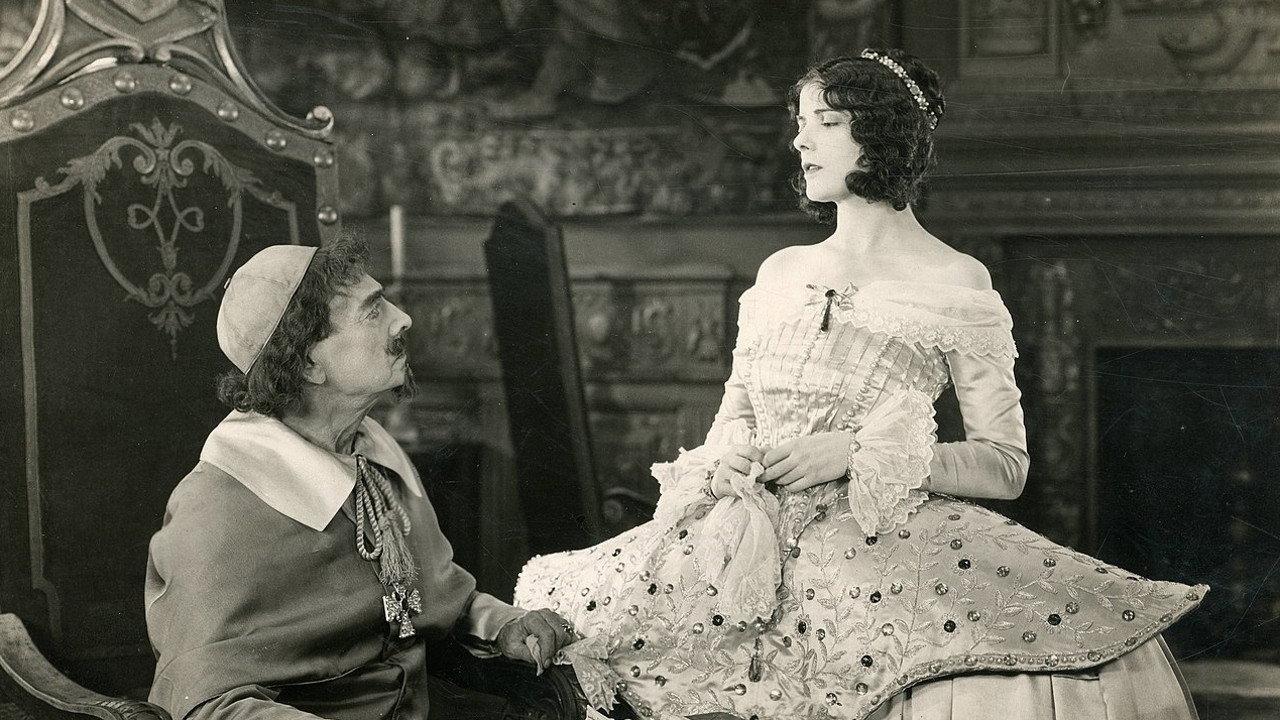 Under the Red Robe 1923 movie scene
