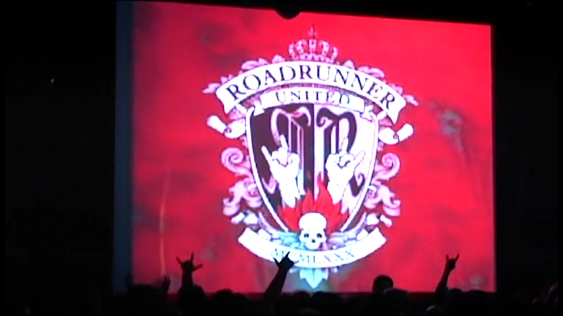 Roadrunner United: The Concert 2008 movie scene