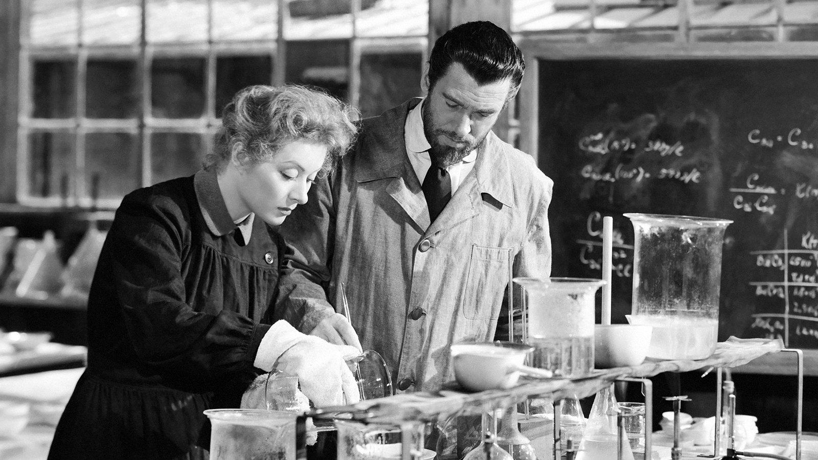 Madame Curie 1943 movie scene