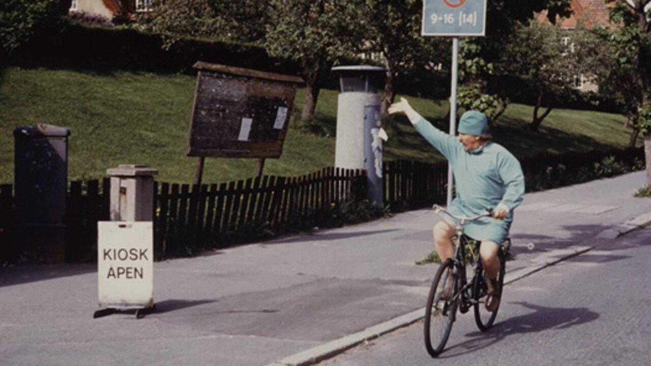 Plastposen 1986 movie scene