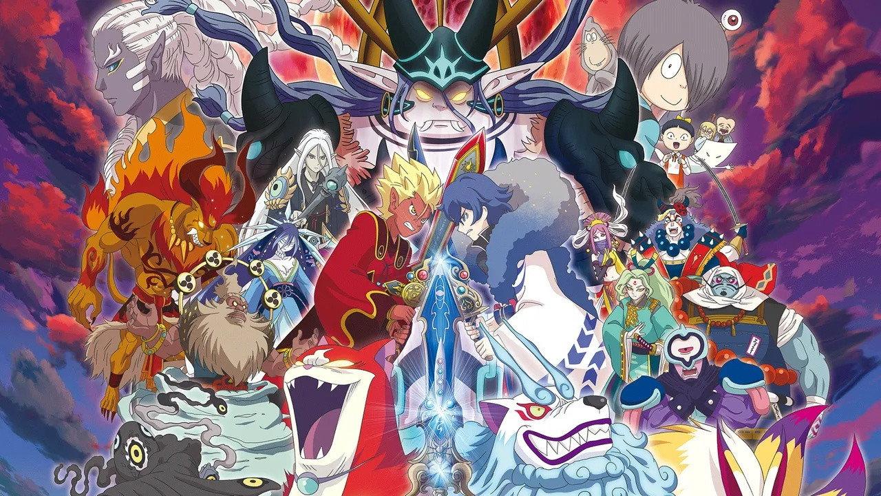 Yo-kai Watch Shadowside: The Return of the Oni King 2017 movie scene