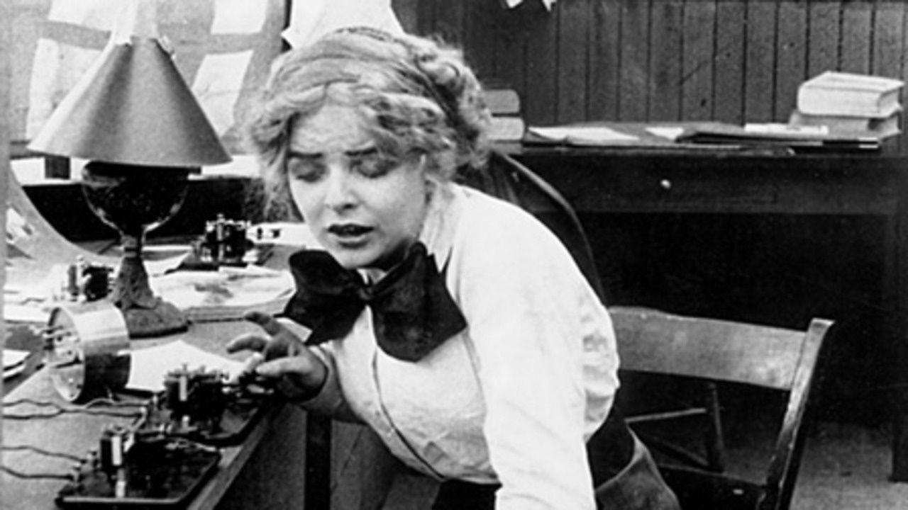 The Lonedale Operator 1911 movie scene
