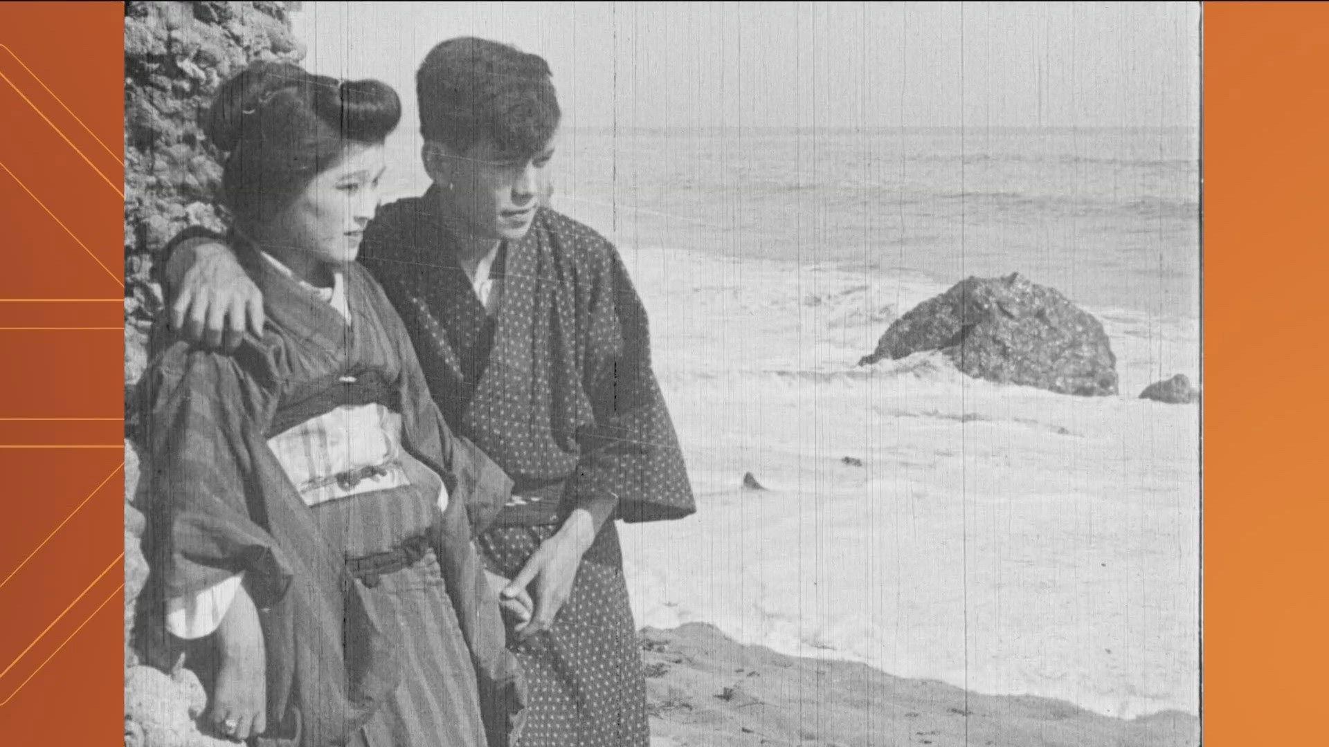 The Oath of the Sword 1914 movie scene