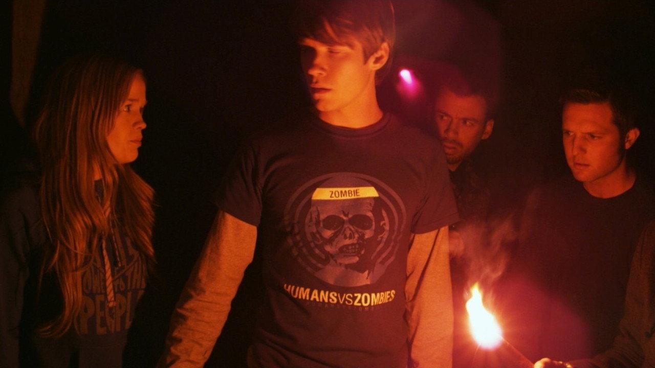 Humans vs Zombies 2011 movie scene