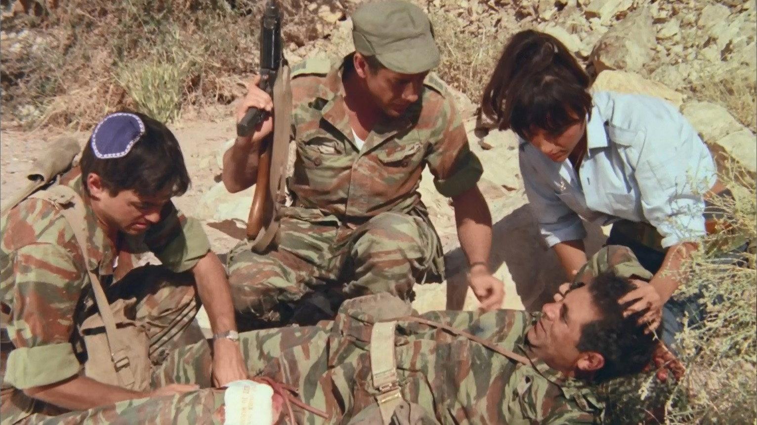 Sinai Commados 1968 movie scene