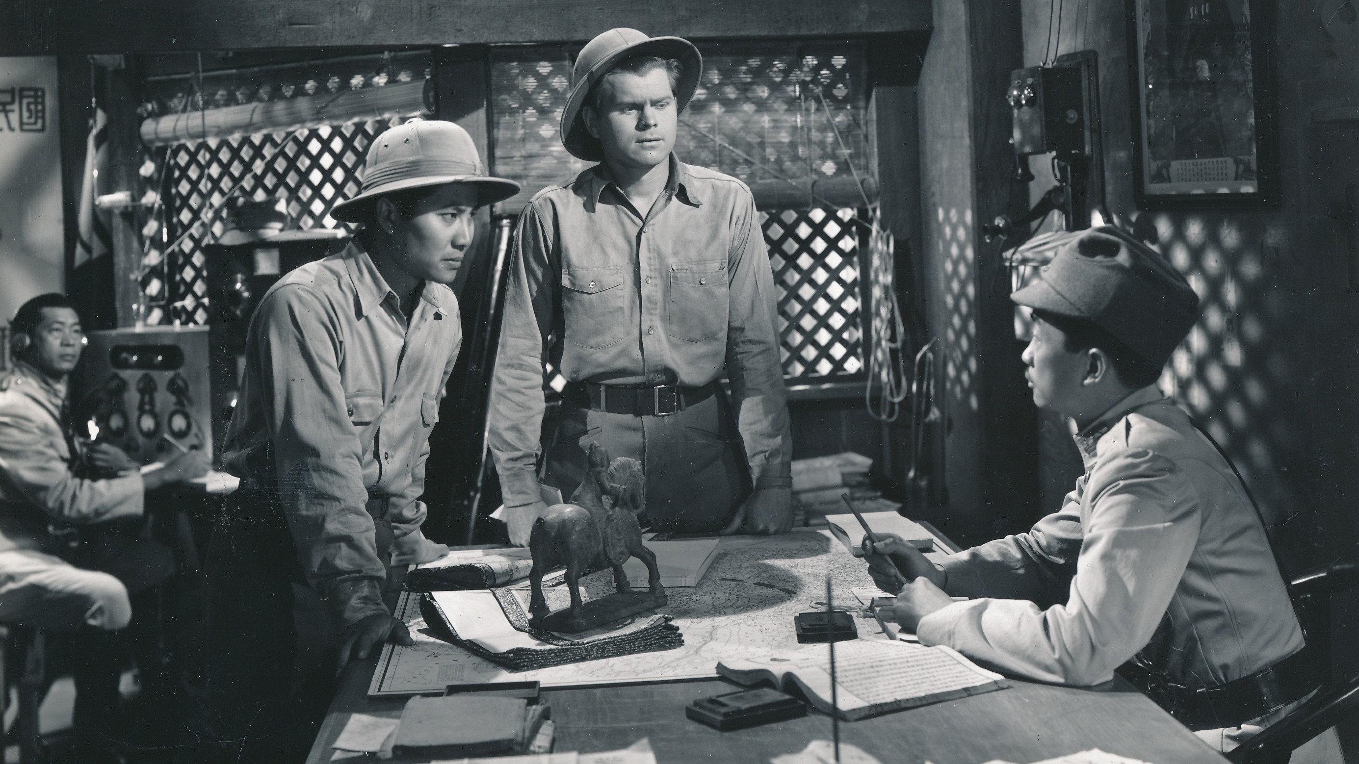 A Yank on the Burma Road 1942 movie scene