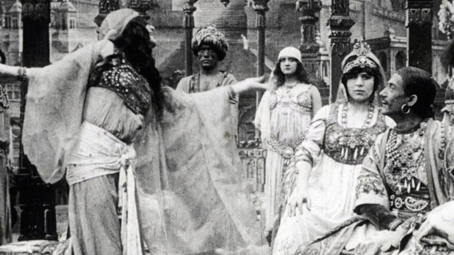La danseuse de Siva 1911 movie scene