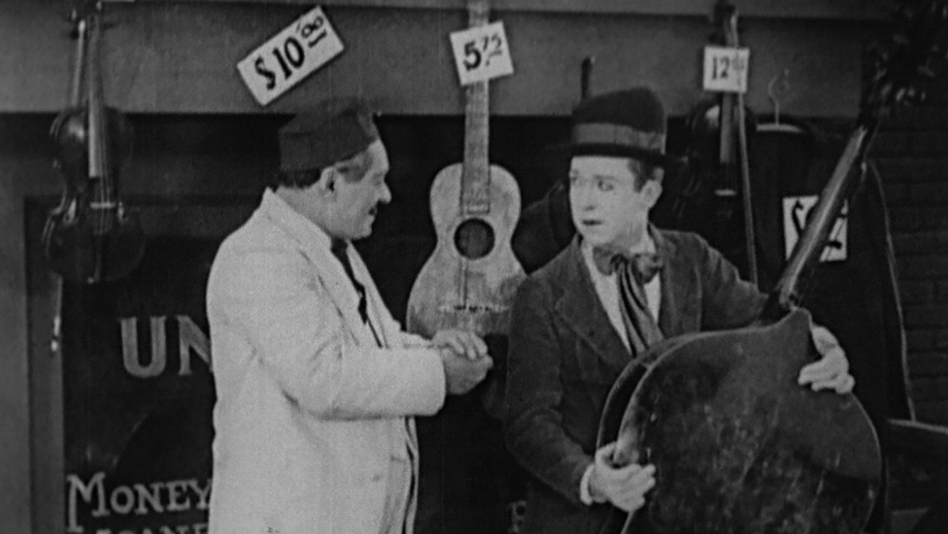 Fiddlesticks 1927 movie scene