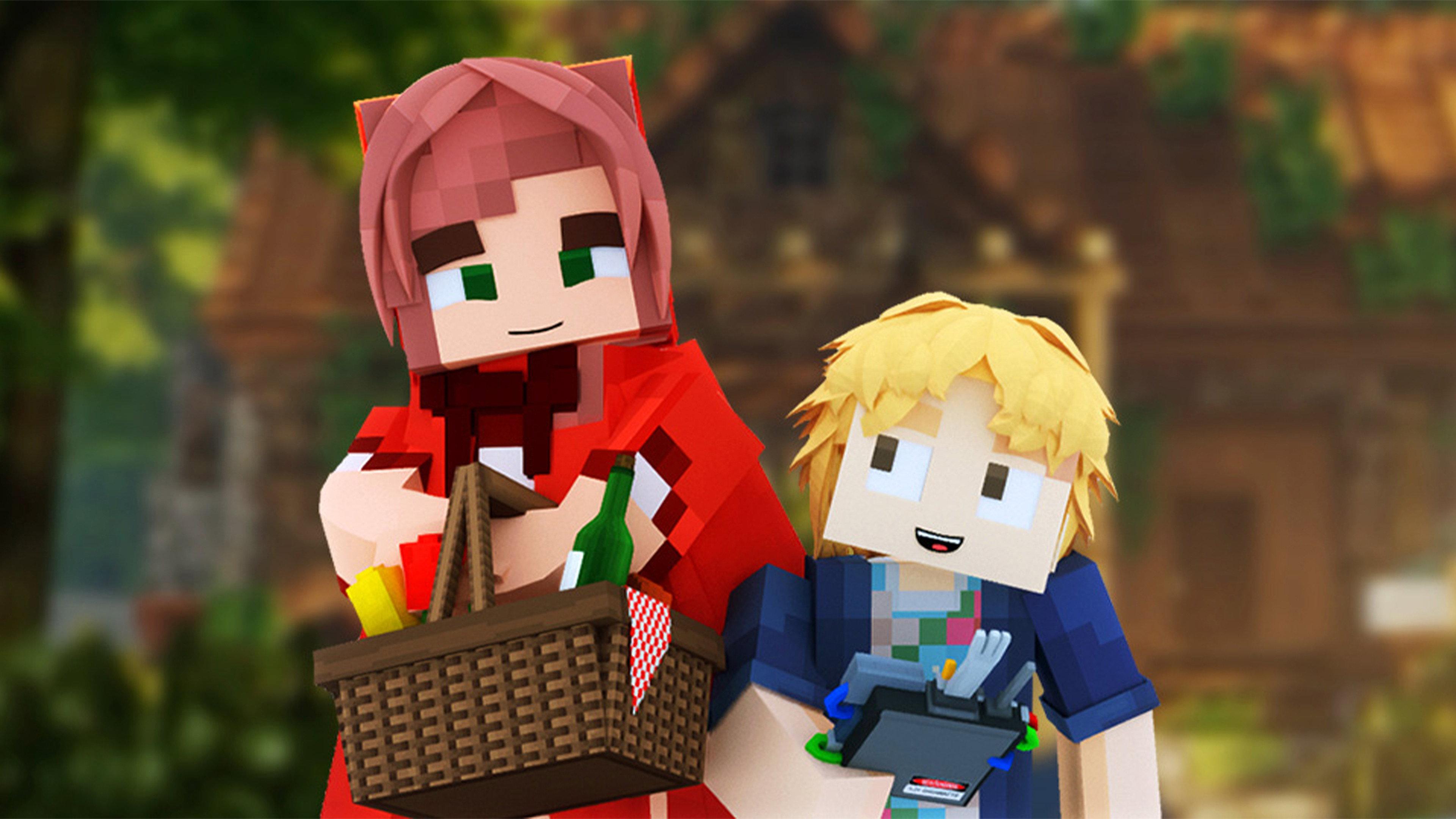 Herr Bergmann's Little Red Riding Hood 2024 movie scene