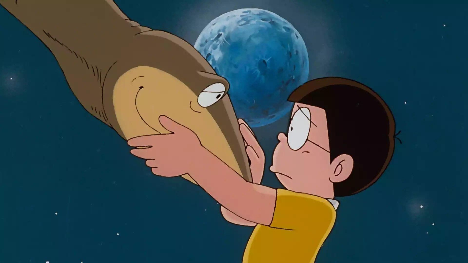 Doraemon: Nobita's Dinosaur 1980 movie scene