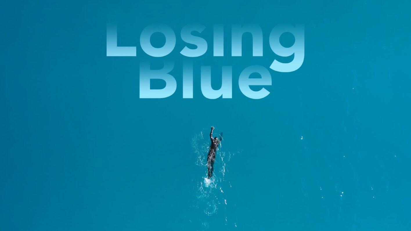 Losing Blue 2023 movie scene