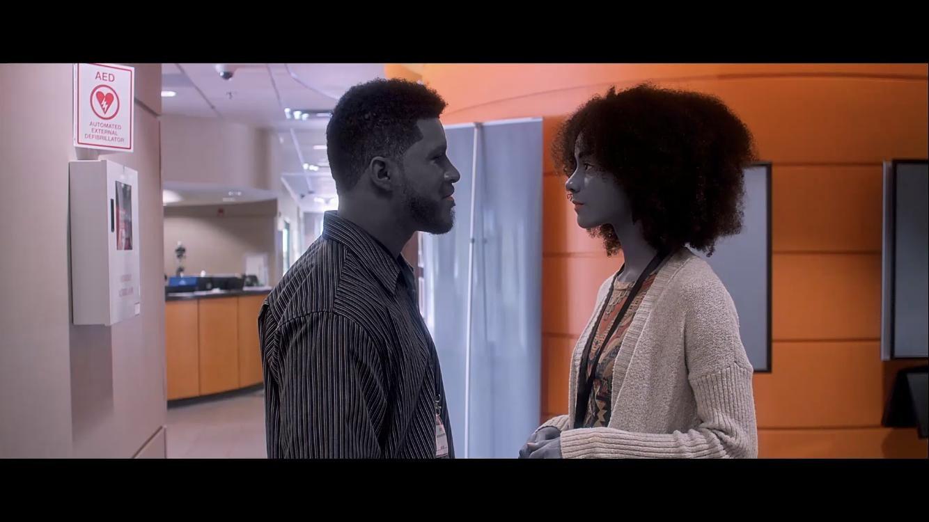 Gray People 2022 movie scene