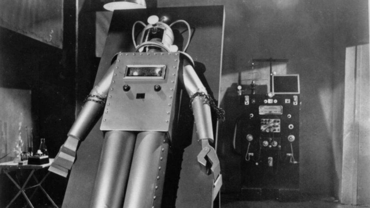 The Robot vs. The Aztec Mummy 1958 movie scene