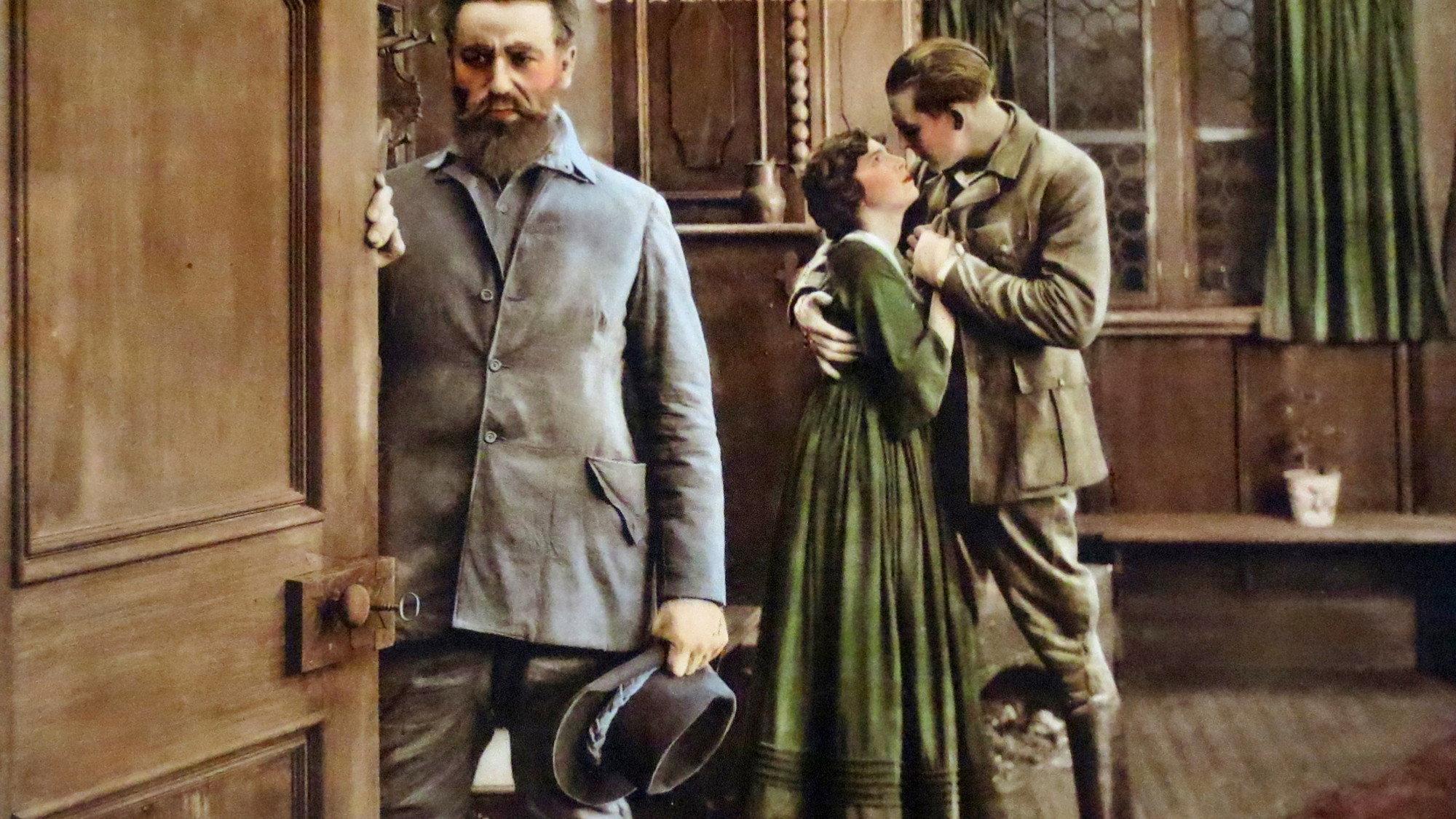 The Hostage 1917 movie scene
