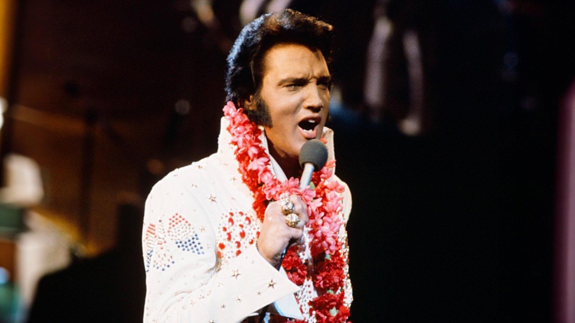 Elvis - Aloha from Hawaii 1973 movie scene