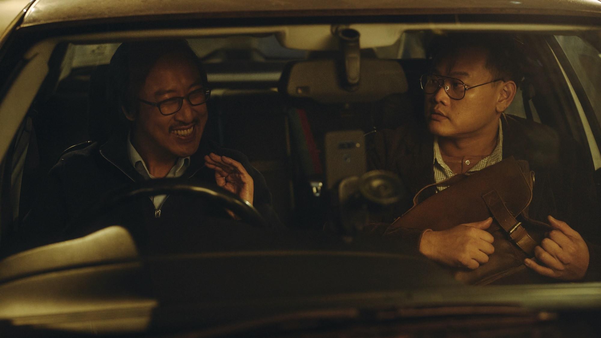 No Place for Old Men 2023 movie scene